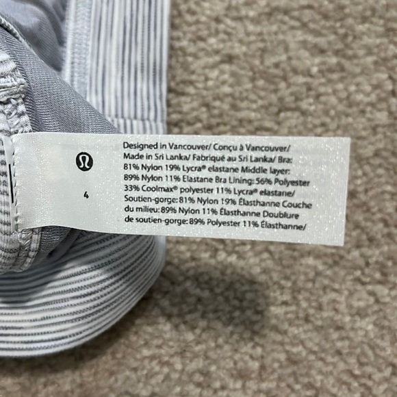 Lululemon Sports Bra - Picture 5 of 8